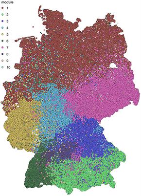 Hierarchical Structures in Livestock Trade Networks—A Stochastic Block Model of the German Cattle Trade Network